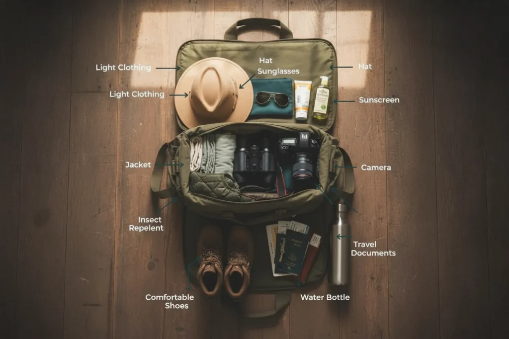 Safari Packing List
